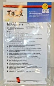 Digitrax SDXN1137e24 Sound Decoder for N scale Locomotives NEW - Picture 1 of 2