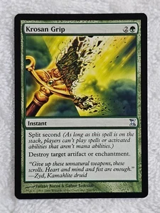 MTG Krosan Grip - Time Spiral (TSP) #202 Magic Gathering Card U NM - Picture 1 of 6