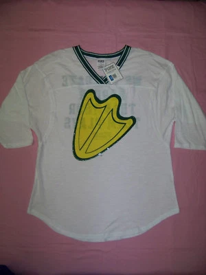 Camisa Victoria's Secret ROSA Oregon Ducks Bling Nueva con Etiquetas Grande Foto 1 de 4