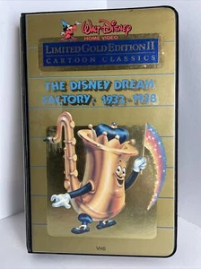 The Disney Dream Factory: 1933-1938 (VHS) Walt Disney Limited Gold Edition II - Picture 1 of 3