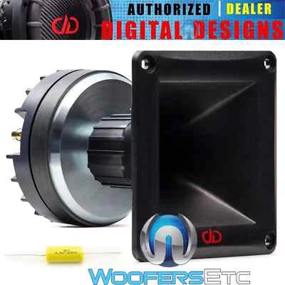 DIGITAL DESIGNS pkg DD AUDIO VO-CT35 + VO-CT5x5 150W 4-OHM LOUD PA COMPRESSION HORN TWEETER NEW