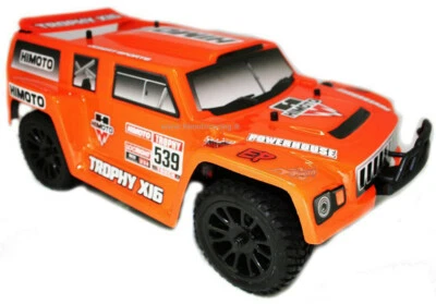 Himoto Desert Trophy Truck ETY-16 Himoto 1/14 2,4 GHz 4WD RTR Funkgesteuertes Au - Immagine 1 di 4