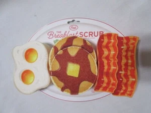 Novità FRED Spugne Scrub Colazione, Set di 3, Stili Assortiti. Nuovo in confezione - Foto 1 di 4