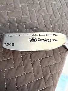 Tear Drop Blade Style Putter TD42 Roll Face RH 35” True Temper Shaft - Picture 1 of 14