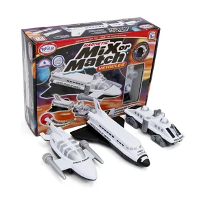 New - Popular Playthings Magnetic Mix or Match Vehicles: Space Explorer Set - Picture 1 of 2