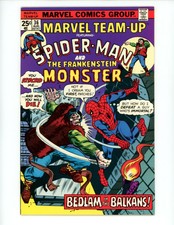 Marvel Team-Up #36 1975 VF/NM 1st Series Spider-Man and the Frankenstein