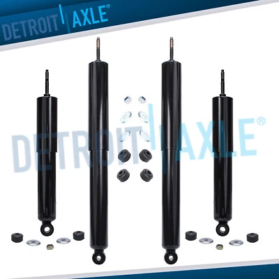 2WD Front & Rear Shock Absorbers Assembly for Ford  E-150 E-250 E-350 Econoline - Image 1 of 4
