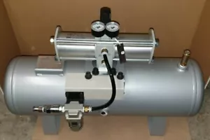 SMC AIR TANK VBAT20A-RV-Q + VBA20A-03GN + AF30-03B - Foto 1 di 5