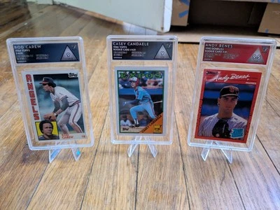 Lote de tarjetas de béisbol vintage graduadas - PG 9 a 9,5 - Topps - Donruss - BARATAS 🔥🔥🔥 Foto 1 de 2