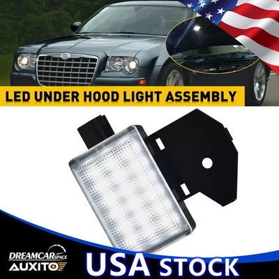 Lámpara LED de cortesía debajo del capó 2002-2004 para Chrysler Concorde/300M 1X Foto 1 de 4