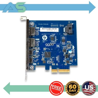 HP L33676-001 Workstation Thunderbolt 3 PCIe Module | 2x USB-C, 2x Display Port - Image 1 of 4