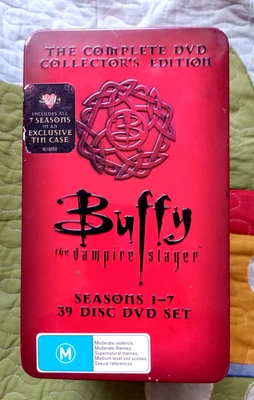Buffy the Vampire Slayer DVD Rare Tin Complete Series 1-7 Collector's Edition - Image 1 of 3