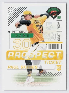 2024 Panini Prospect Edition Paul Skenes #159 (RC) PITTSBURGH PIRATES - Picture 1 of 2