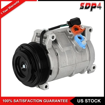 AC A/C Compressor Fits Cadillac SRX 3.6L 2004 2005 2006 2007 2008 2009 - Изображение 1 из 4