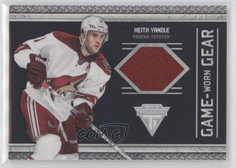 2011-12 Panini Titanium Game-Worn Gear Keith Yandle #59 - Image 1 of 2