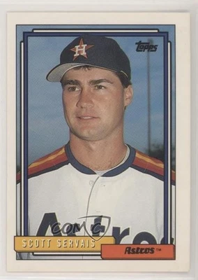 1992 Topps Scott Servais #437 Rookie RC - Image 1 of 2