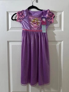Camisón Disney Princesa Rapunzel Nuevo con Etiquetas Talla 6 - Imagen 1 de 5