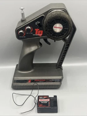 Traxxas Top Qualifer Channel Radio Transmitter TQ RC Remote Control 27MHZ *ONLY* - Image 1 of 4