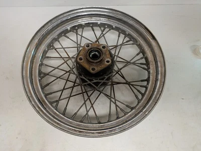 1982 Harley Davidson Ironhead Sportster XLH 1000 Rear Wheel Rim - Image 1 of 4
