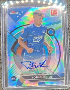 2023-24 Topps UEFA UCL Auto Autograph Tom Bischof RC Rookie - Bild 1 von 2