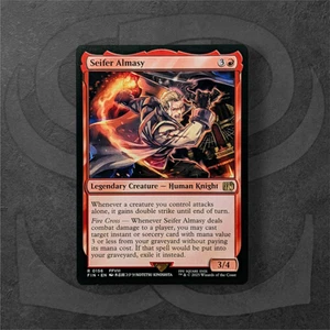 Seifer Almasy • Criatura Legendaria Rara - Caballero Humano • Magic The Gathering Final Fantasy FIN - Imagen 1 de 2
