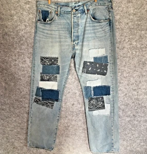 Levi's 501 150th Anniversary Men's Jeans W38 L32 Limited Edition Distressed - Picture 1 of 17