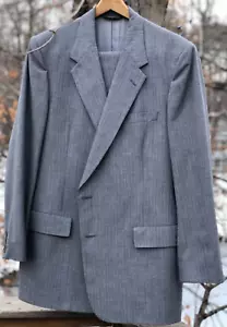 Christian Dior Monsieur Suit - Vintage 1983 - grey pinstriped - Excellent Cond. - Picture 1 of 12