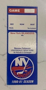 Wayne Gretzky 700th Goal Ticket 1/3/1991 Los Angeles Kings at New York Islanders - Picture 1 of 4