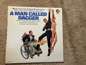 A Man Called Dagger Soundtrack - VINYL LP 1968 SPY DJ PROMO Cheesecake VG+/VG+ - Imagen 1 de 5