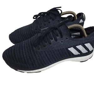 Adidas Adizero Prime Zapatos para Correr para Hombres 7.5 Negro Blanco Boost Primeknit B37401 - Imagen 1 de 7