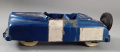 Coche convertible Renwal plástico azul 4 pulgadas de largo Foto 1 de 4