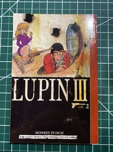 Lupin III English Manga Volume 2 By Monkey Punch - Picture 1 of 6
