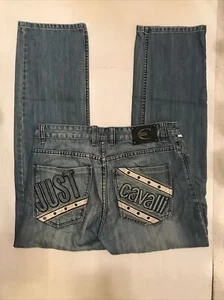 Pantalones de mezclilla para hombre Just Cavalli con botones - Imagen 1 de 7