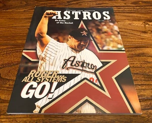 July 2006 Houston Astros Program Magazine Roger Clemens Re-Entry of the Rocket - Picture 1 of 3