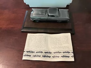 Avon Pewter Car Collectibles 1955 Ford Thunderbird Ex Cond - Picture 1 of 2