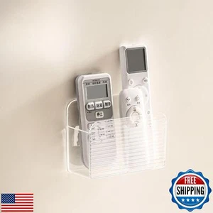 LINFIDITE Adhesive TV Remote Control Holder Wall Mount TV Remote Holder For B - Picture 1 of 5