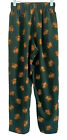 funky retro monki cat print green trousers size EU 34