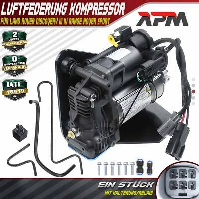 Compresor de suspensión neumática para Land Rover Discovery III IV Range Rover Sport L320 - Imagen 1 de 4