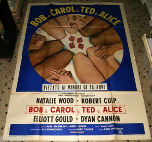 Manifest 4F Film BOB & CAROL & TED & ALICE Natalie Wood Paul Mazursky 1970 - Bild 1 von 1