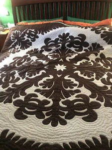 NEU Hawaiian Heritage handgefertigte Quilt. Handgenäht 100 % ohne gebrauchte Maschinen - Bild 1 von 7
