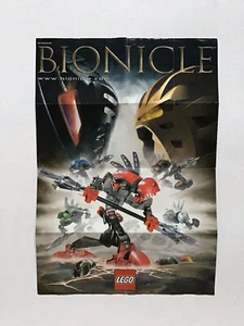 Lego Bionicle Rahkshi Poster Insert Pages Year 2003 - Picture 1 of 2