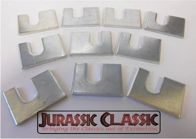 10pçs 1946-85 GM 1/8" Body Fender calços ajustadores alinhamento cambagem rodízio quadrado - Imagem 1 de 4