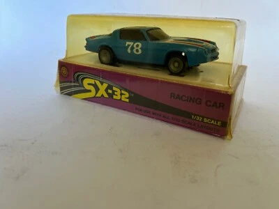 Bachmann Chevy Camaro (Blue) 1/32 scale slot car with box - Image 1 of 4