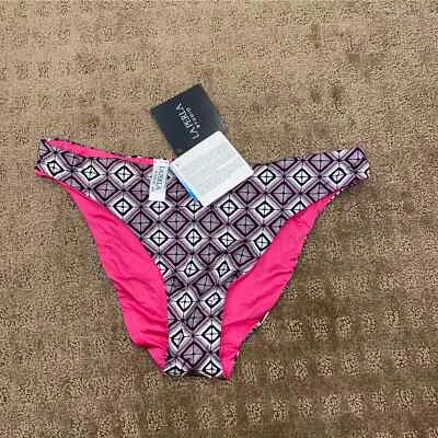 Parte inferior de bikini de natación reversible La Perla Studio nueva con etiquetas talla 8 Foto 1 de 4