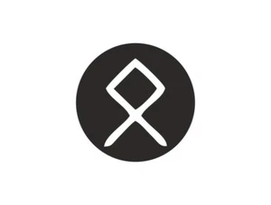 adesivi adesivo sticker vinyl tuning odin rune runa vichingo separation - Imagen 1 de 1