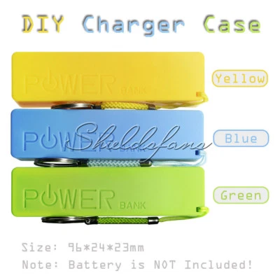 Colors 2600mAh USB External Power Bank Case Pack Box 18650 Battery Charger DIY - Image 1 of 4