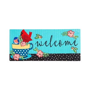 Songbirds Welcome 432337 Evergreen Sasafrás Interruptor Mat Inserto - Imagen 1 de 1