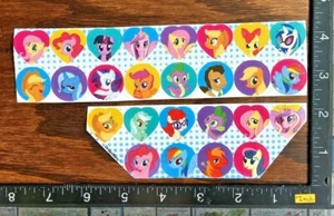 MY LITTLE PONY DE HASBRO, DOS HOJAS PEQUEÑAS HERMOSAS PEGATINAS #RAINBOWDASH - Imagen 1 de 2