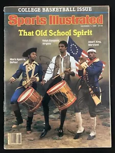 Ralph Sampson Signed Sports Illustrated 12/1/80 No Label King Cavs Autograph JSA - Picture 1 of 5