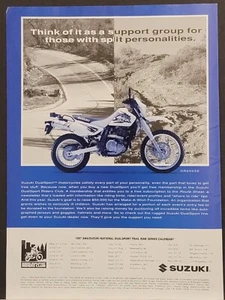 Anuncio impreso para motocicleta Suzuki DR650SE 1997  - Imagen 1 de 1